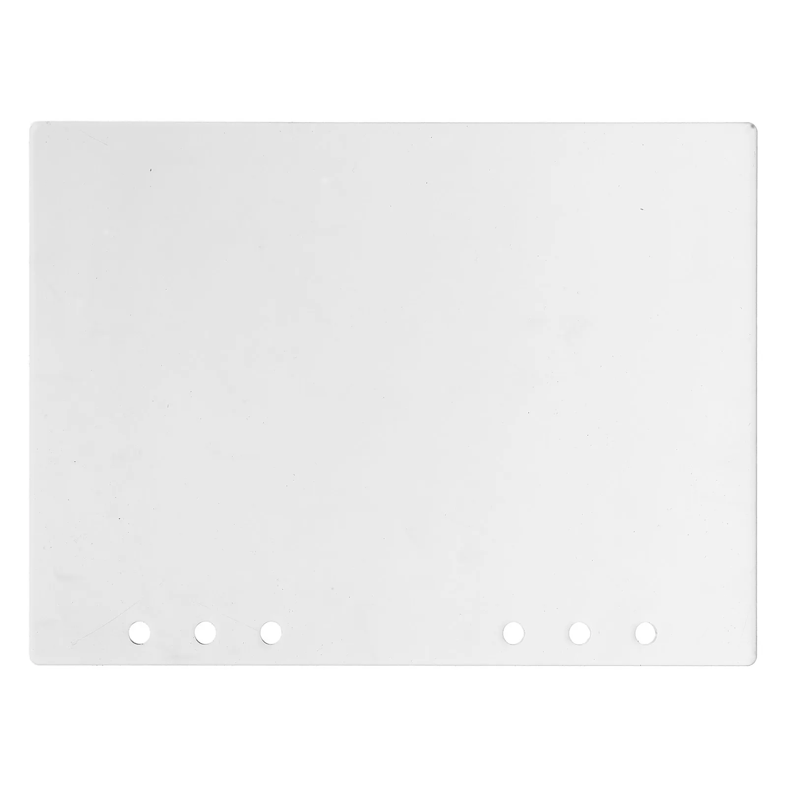 

Simplistic Frosted Acrylic Binder Cover Protective Versatile Use Minimalist Design For Students Professionals Notebook Shell