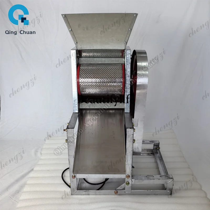 81   110V 220V Electric Coffee Bean Peeler 300 - 500kg/H Commercial Coffee Fresh Fruit Peeler Coffee Bean Peeler