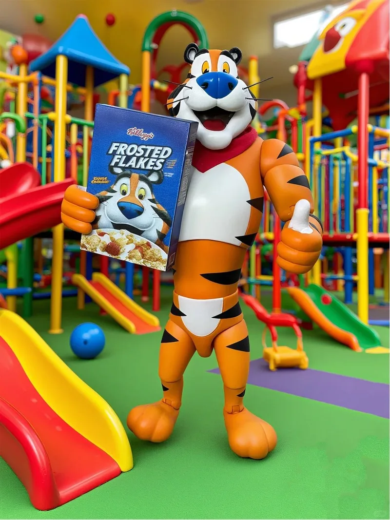

2025 New In Stock Jada Toys Kellogg'S Tony The Tiger Frosted Flankes Action Figure Anime Toy Birthday Halloween Christmas Gift