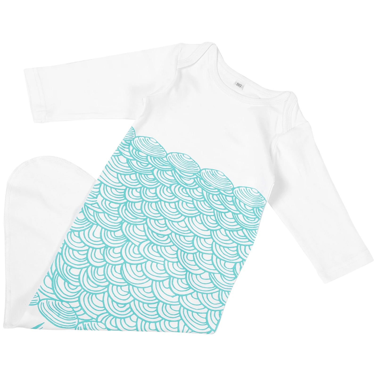 

Mermaid Sleeping Bag Blanket Knitted Tail for Newborn Baby Girls Kids Snuggle Fins Warm Feet Infant Sleep Bag Child Accessories