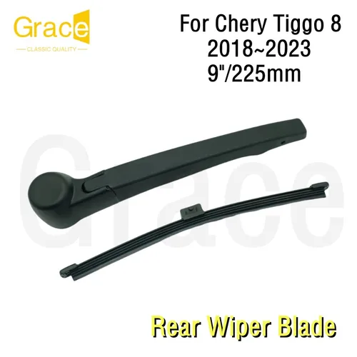 Escobilla limpiaparabrisas trasera para Chery Tiggo 8 9 ""/225mm parabrisas de coche goma 2018 2019 2020 2021 2022 2023