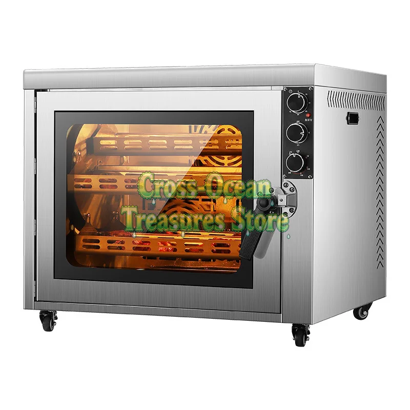 Comercial automático inteligente pato asado barbacoa pollo asado costilla de cerdo char siu calefacción eléctrica multifuncional