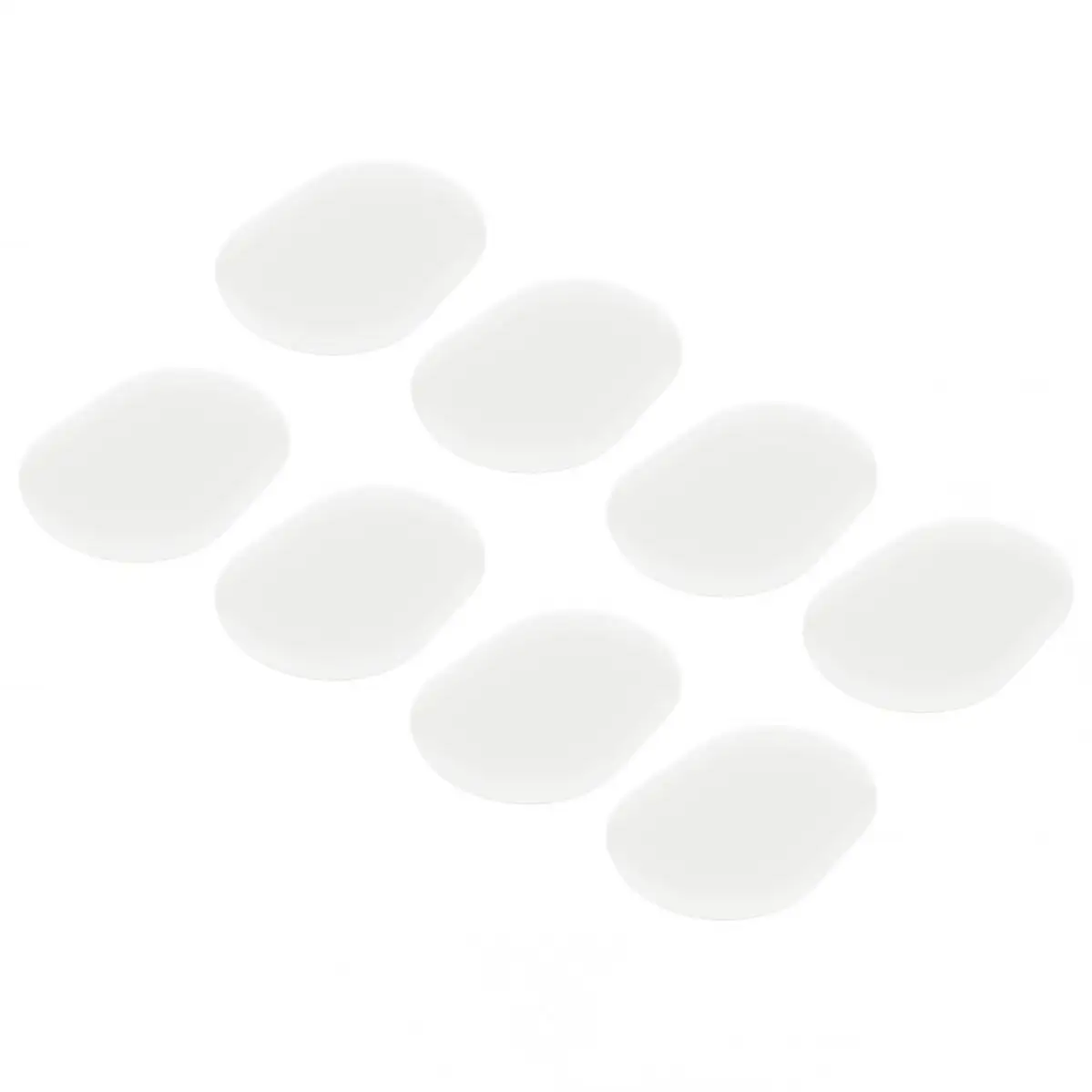 8pcs/ lot White Silicone 0.5mm Alto Tenor Soprano Saxophone Clarinet Mouthpiece Cushions