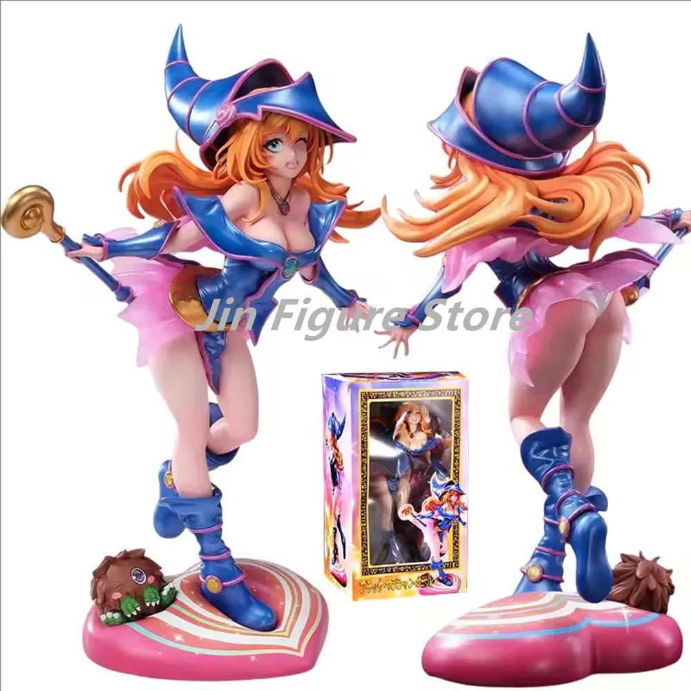 

NEW 28cm Yu-Gi-Oh! Duel Monsters Figure Dark Magician Girl Anime PVC Action Figure Toy Game Statue Adult Collection Model Doll