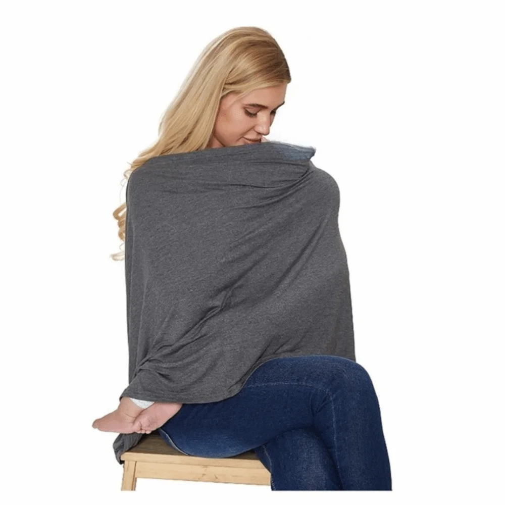 Comfortable Maternal Nursing Covers Soft Button Breastfeeding Blanket Anti-Exposure Adjustable Nursing Scarf Feeding Clothes