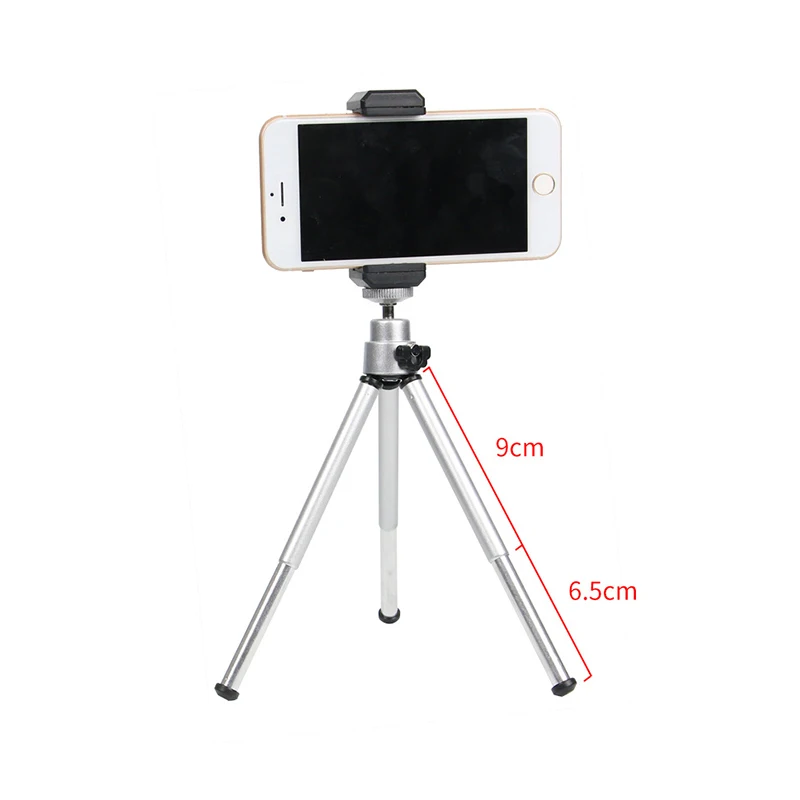 Máy Tính Để Bàn Mini Hợp Kim Nhôm 2 Phần Kính Thiên Văn Chân Máy, Máy Ảnh Camera Kính Thiên Văn Nhựa Chân Đế, Xoay 360 Độ PTZ
