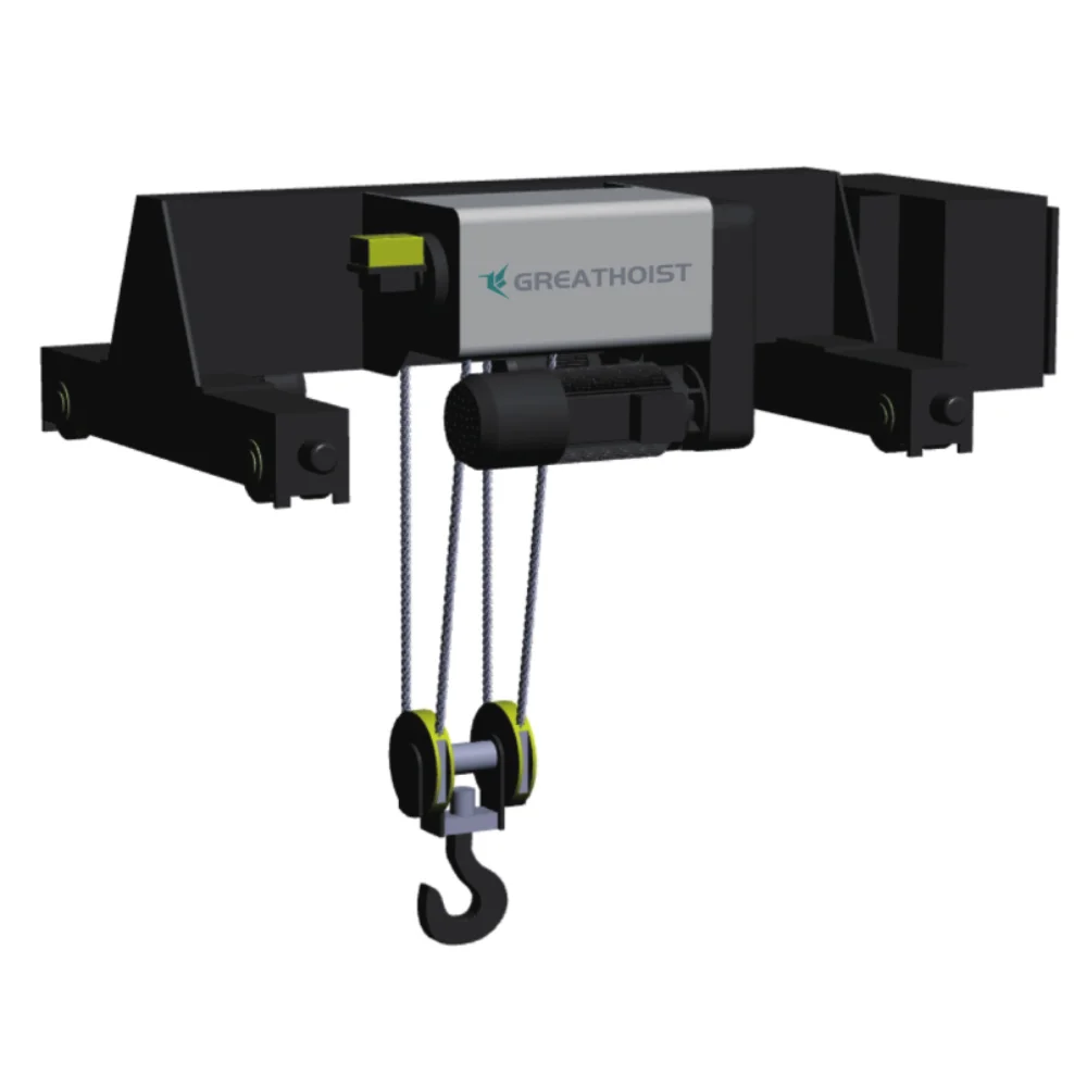 

Высокопроизводительный тросовый подъемник тележки, 10 т, двухлучевой электрический подъемник для тяжелого подъема