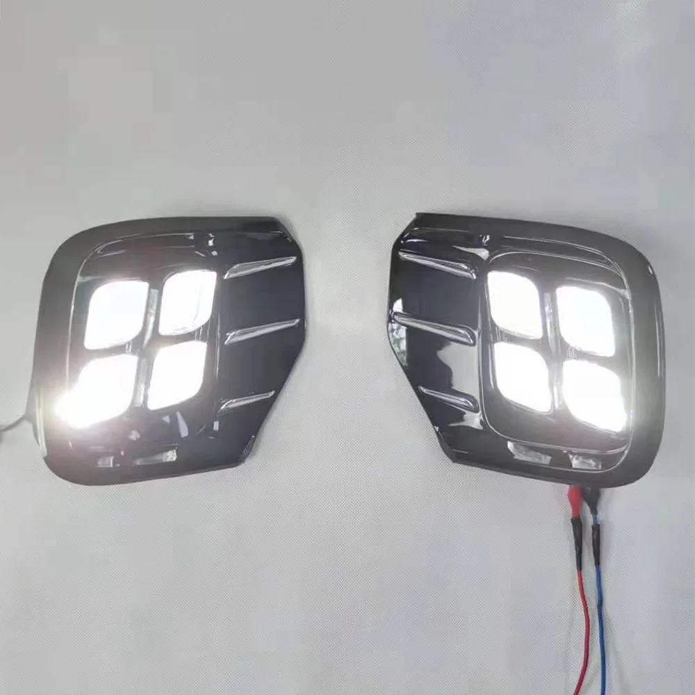 For KIA Bongo daytime running lights 12-19 special LED fog lights modified for daytime driving