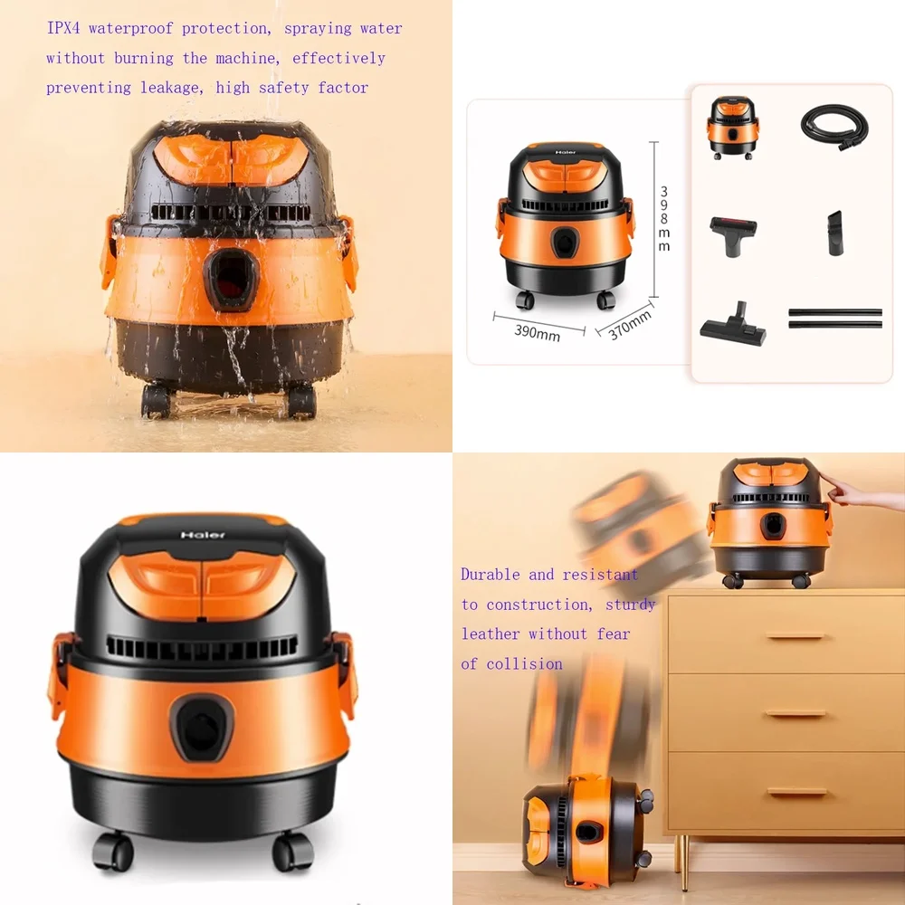 

Мощный пылесос для сухой и влажной уборки 18 кПа, 110/220 В, многофункциональный, с интеллектуальным дизайном, для дома