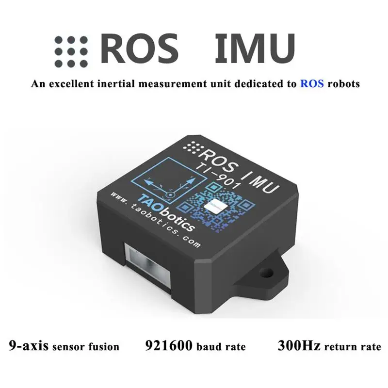 

New HFI-A9 9 Axis ROS Robot IMU Module Arhs Attitude Sensor USB Interface Gyroscope Accelerometer Magnetometer 300Hz