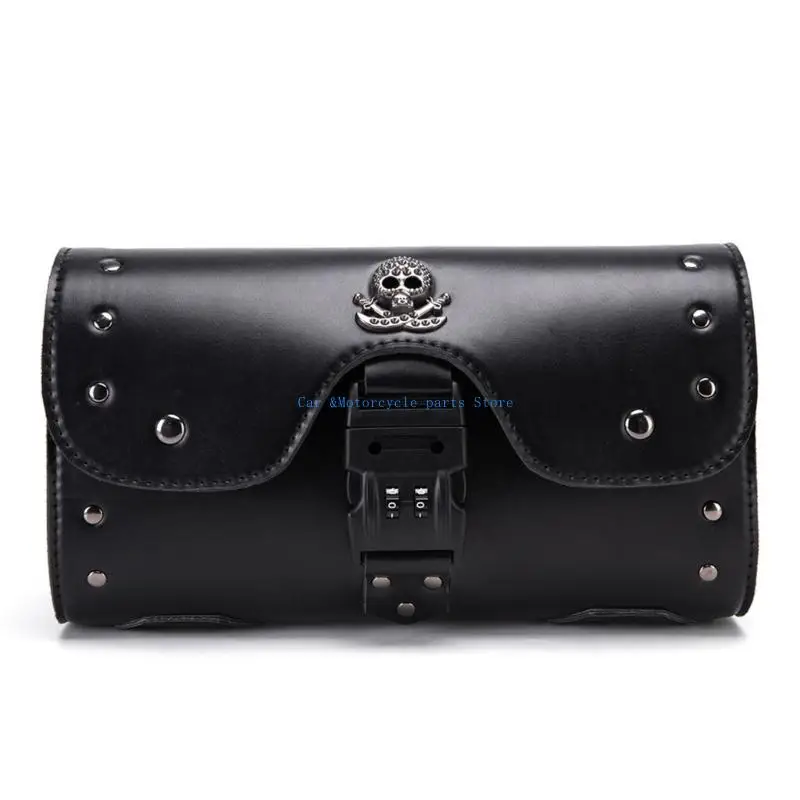 

Y9UC Multiple Position Bike Fork Handlebar Storage Bag Pouches Reinforced Stitching Design Perfect For Carrying Small Riding