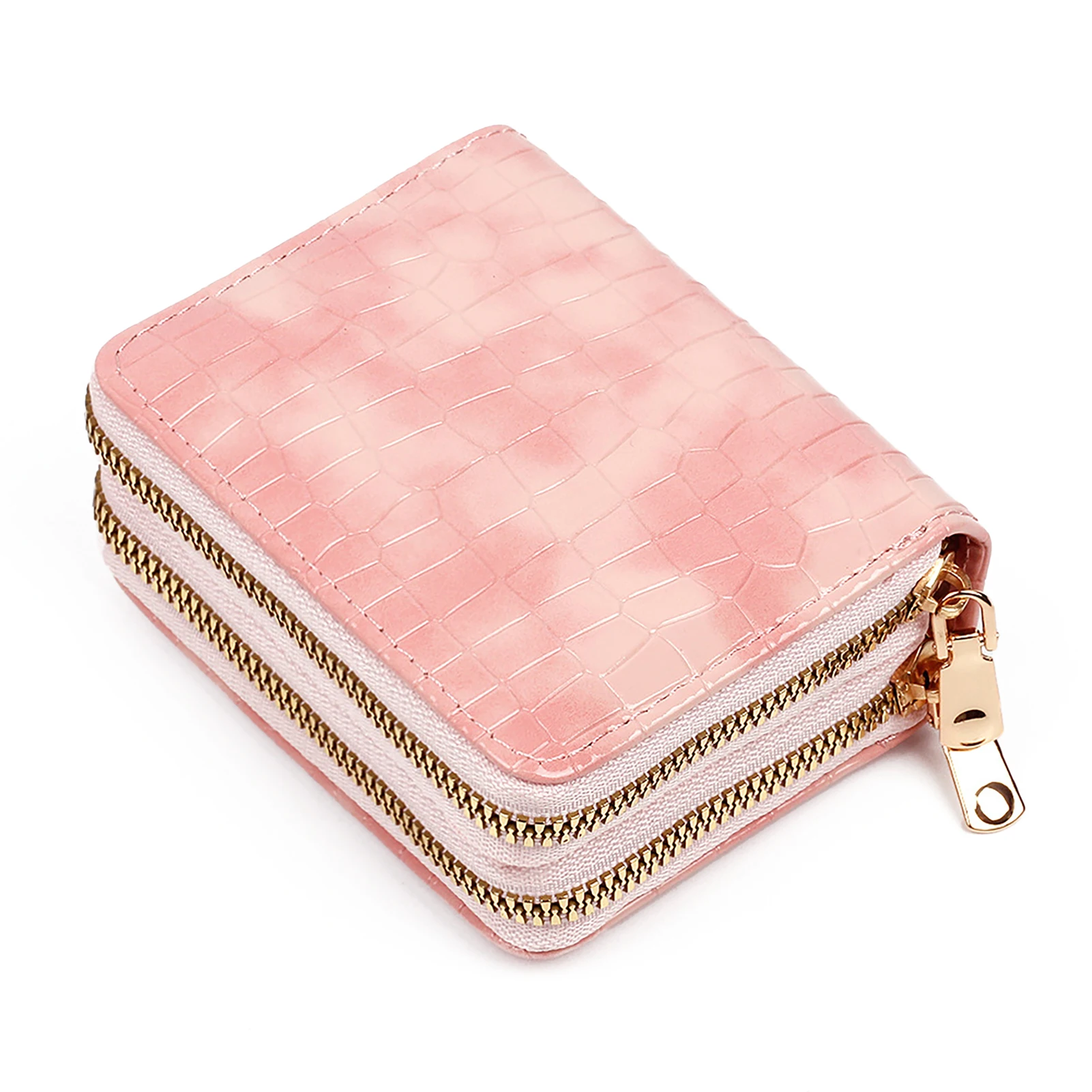 

Women Credit Card Holder Lightweight Organ Style PU Card Holder with 9 Slots for Money Business Cards Driver's License