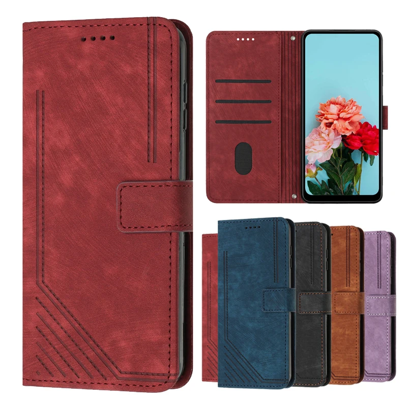 Luxury Wallet Magnetic Leather Case For Xiaomi Poco F6 Pro C61 C65 M6 5G PocoX6 PocoF6 PocoM6 Cases Flip Cover Shockproof Bags