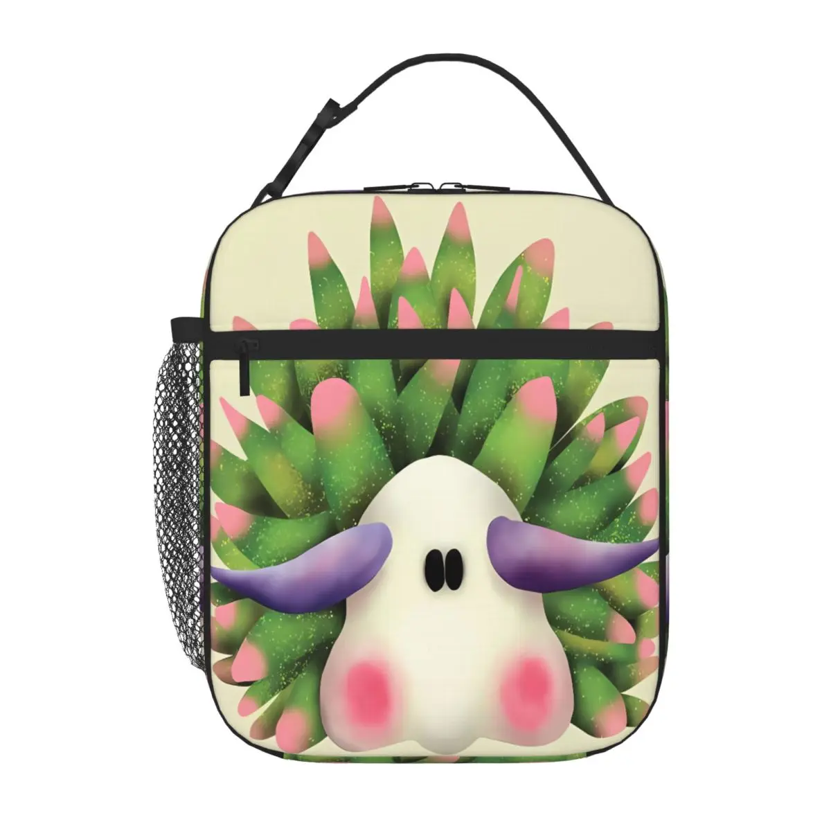 Bestselling Leaf Sheep Sea Slug Nudibranch Eco Friendly Insulated Tote Back To School Lunch Box Bag