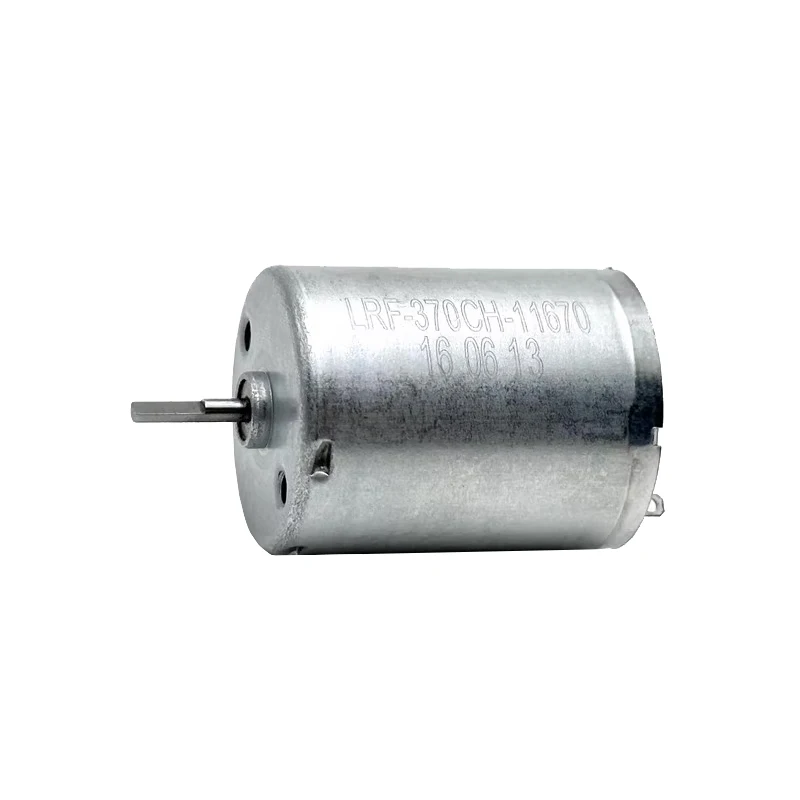 RF-370CH-11670 Mini 370 Motor DC 6V 9V 12V 18V 24V 6000RPM Low Current Precious Metal Brush Micro 24mm Electric Motor D Shaft