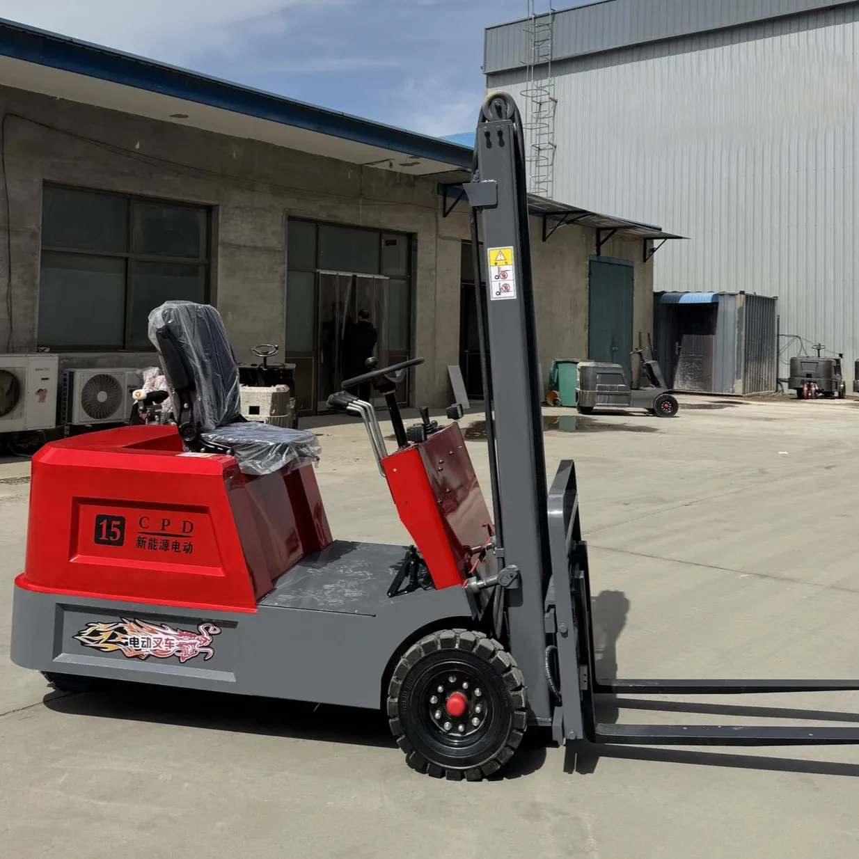 Customized Electric Forklift Lifting Truck 0.5t 2t 3Ton Ce Tienu Warehouse Mini Forklift Warehouse Forklift