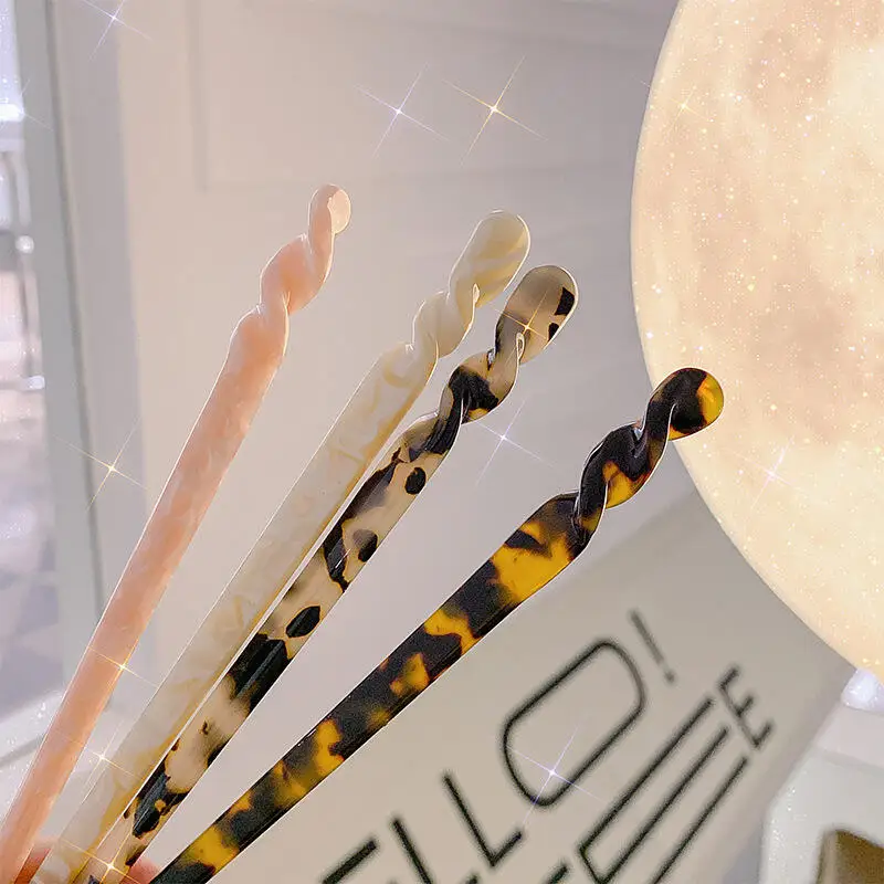 النمط الصيني خلات دبوس الشعر للنساء فاسق الشعر عصا ذيل حصان الفتيات دبابيس الشعر لتقوم بها بنفسك أدوات تصفيفة الشعر إكسسوارات الشعر اليومية