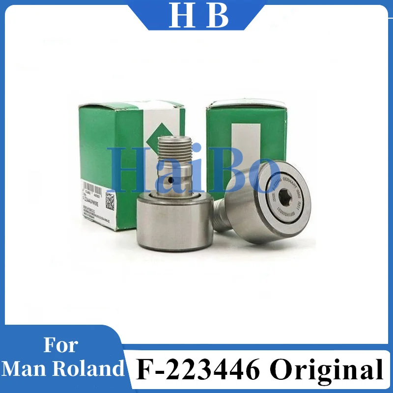 

HaiBo Best Quality Original Factory Needle Roller Bearing Cam Follower F-223446.PWKRE F-223446 F-223449 For Man Roland