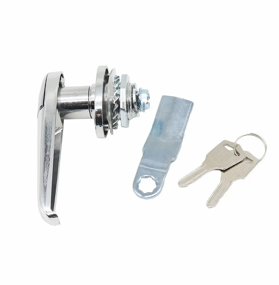 10 قطعة MS308-3 مقبض سبائك الألومنيوم المواد خزانة كهربائية التبديل صندوق توزيع قفل ربط قضيب قفل أمان مفتاح
