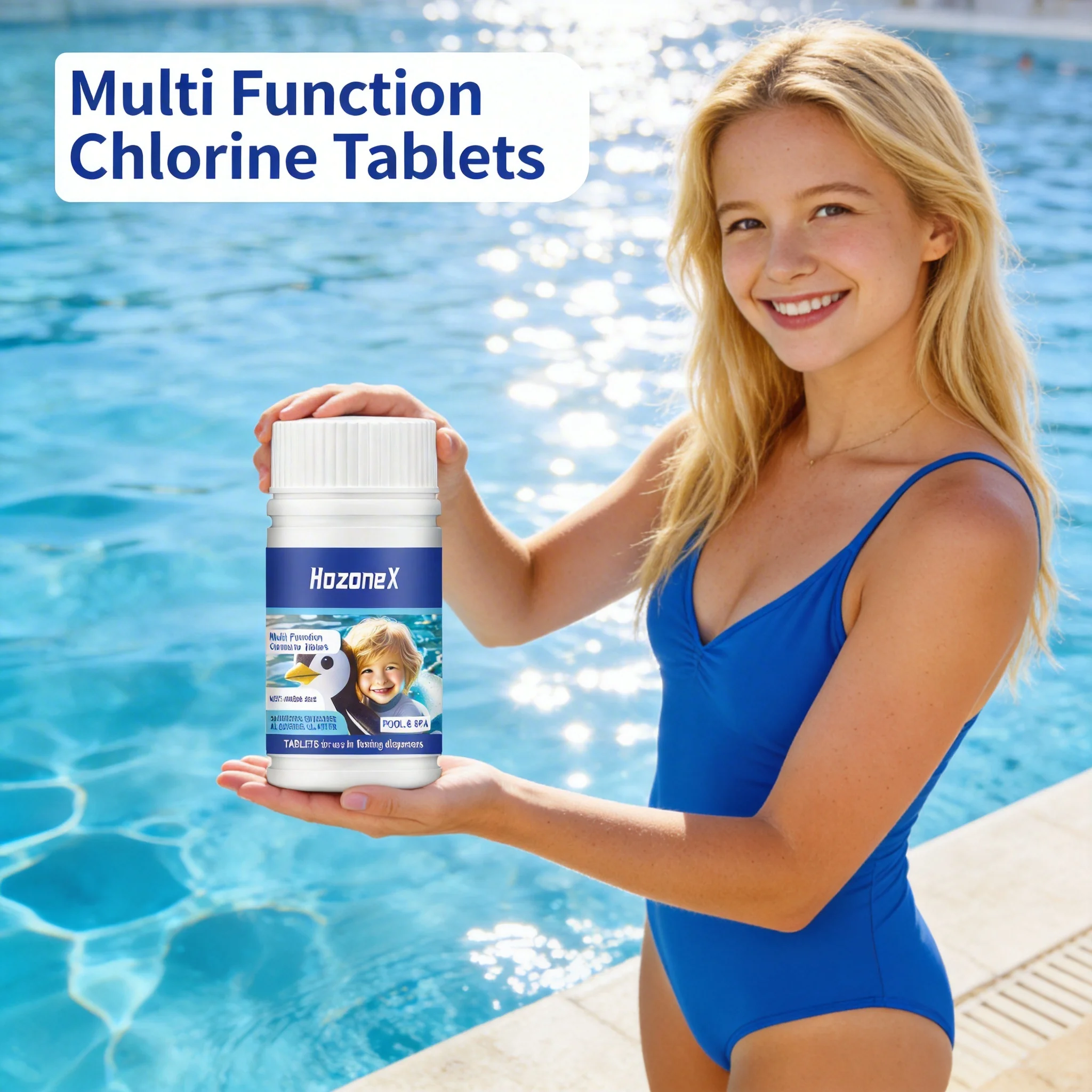 

Pool Cleaning Tablets Fast Dissolving Clarify Water Remove Odor Dirt Stable Release Clean Spa Chlorine Bromine Tablet Cleaning