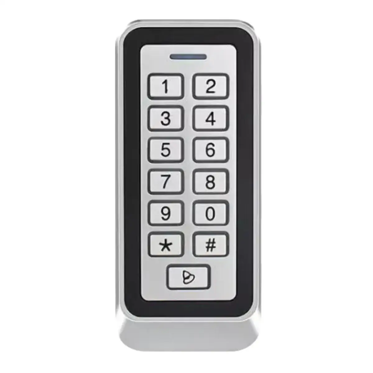 Controlador de acceso de metal a prueba de agua, teclado retroiluminado, contraseña, tarjeta EM para kit de control de acceso, 1000 usuarios