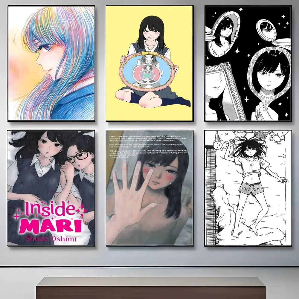 Psychological Anime I-Inside Mari Poster Crease Free Waterproof Durable All Space Wall Decor