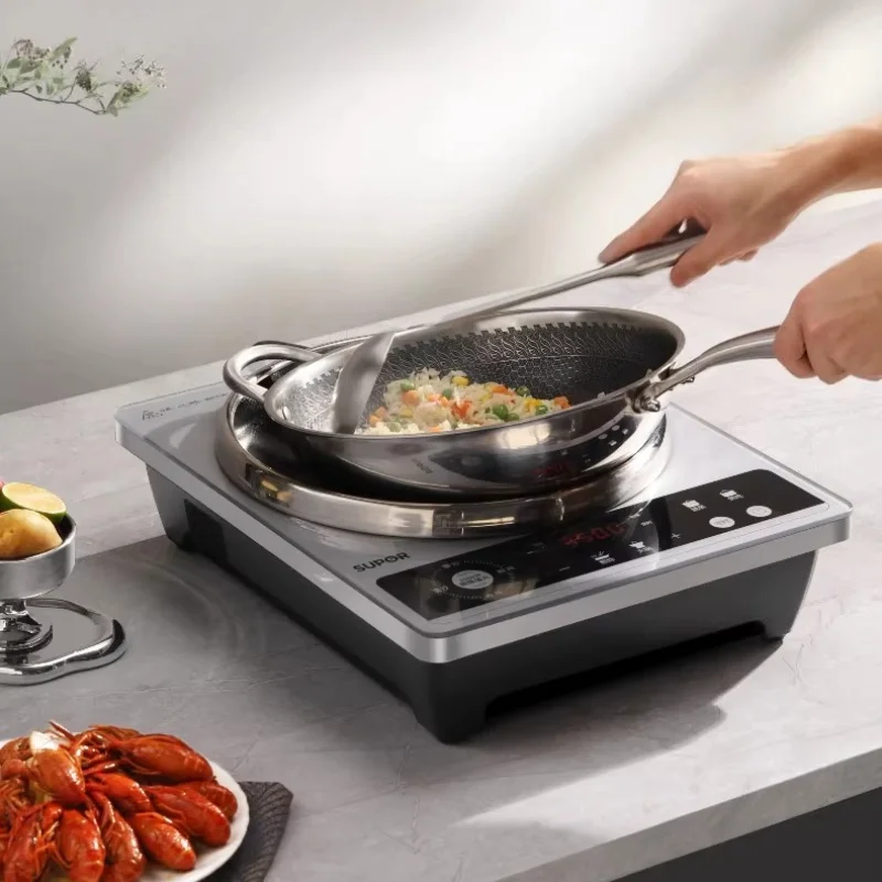 Concave 3500W Electric Ceramic Stove AI Smart Cooking Wear-Resistant Powerful Stir-Fry Multifunctional Cooktop