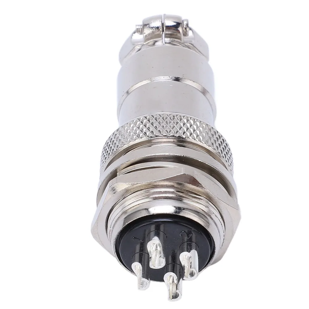 

2 шт., корпус из цинкового сплава, авиационный разъем, 4-контактный медный посеребренный штекер-мама, серебристый, 250 В, GX20, авиационный разъем