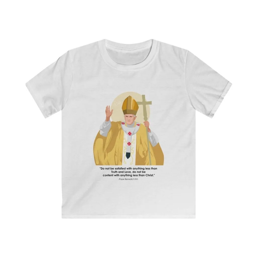 Pope Benedict XVI Kids T Shirt