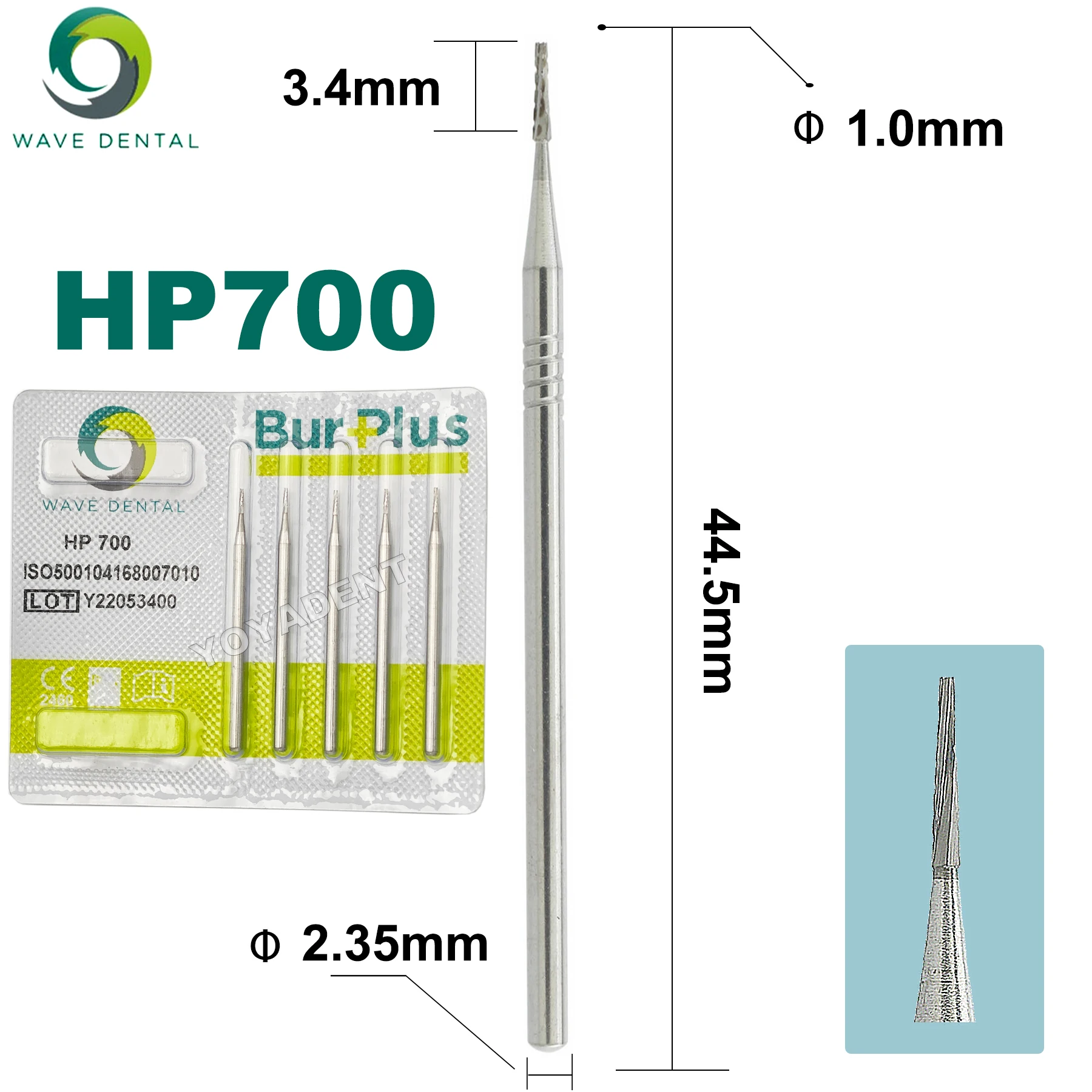 WAVE Dental Burs HP Dental Tun - đánh giá và giá Ink Cartridge