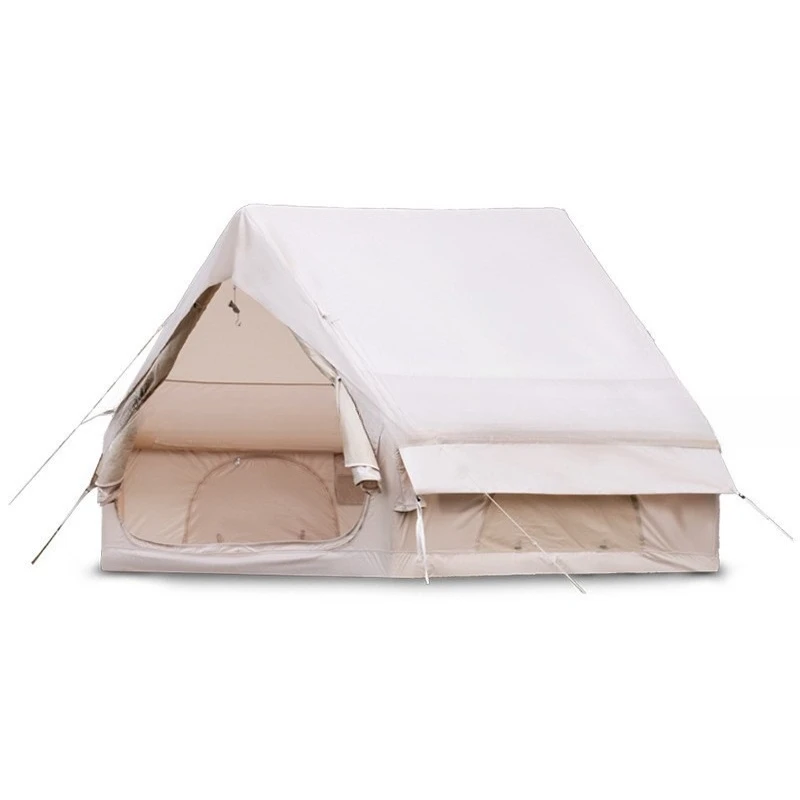Automatic inflatable tent camping overnight rainstorm protection outdoor two rooms and one living room portable camping