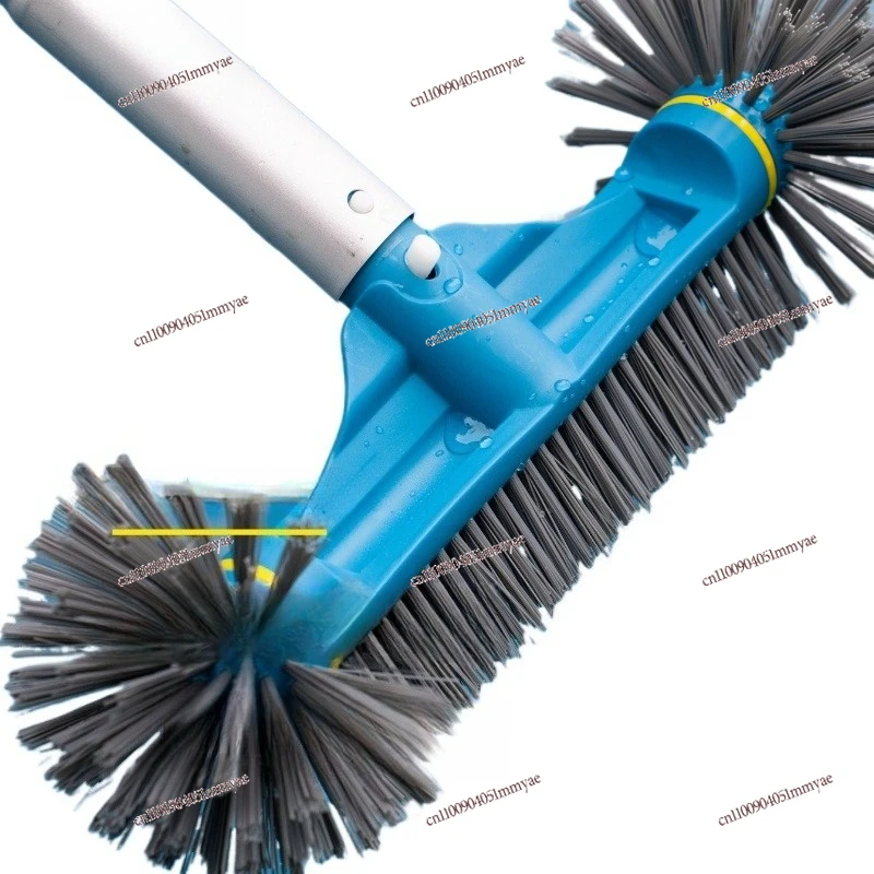 

Fish tank brush no dead ends long handle retractable cleaning artifact