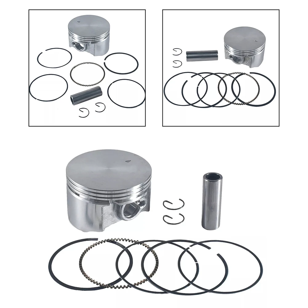 Piston Kit Tailored to Fit All Clones & Compatible with For Honda\'s Popular Models (For GX160/For GX200) Size 68mm