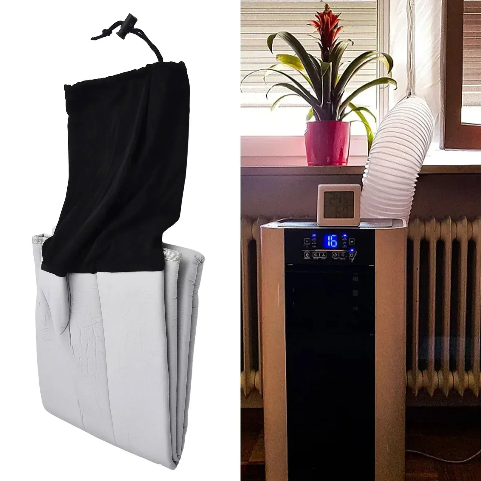 

Portable AC Accessory Adjustable Insulated Hose Cover Strengthens Durability While Improving Energy Efficiency