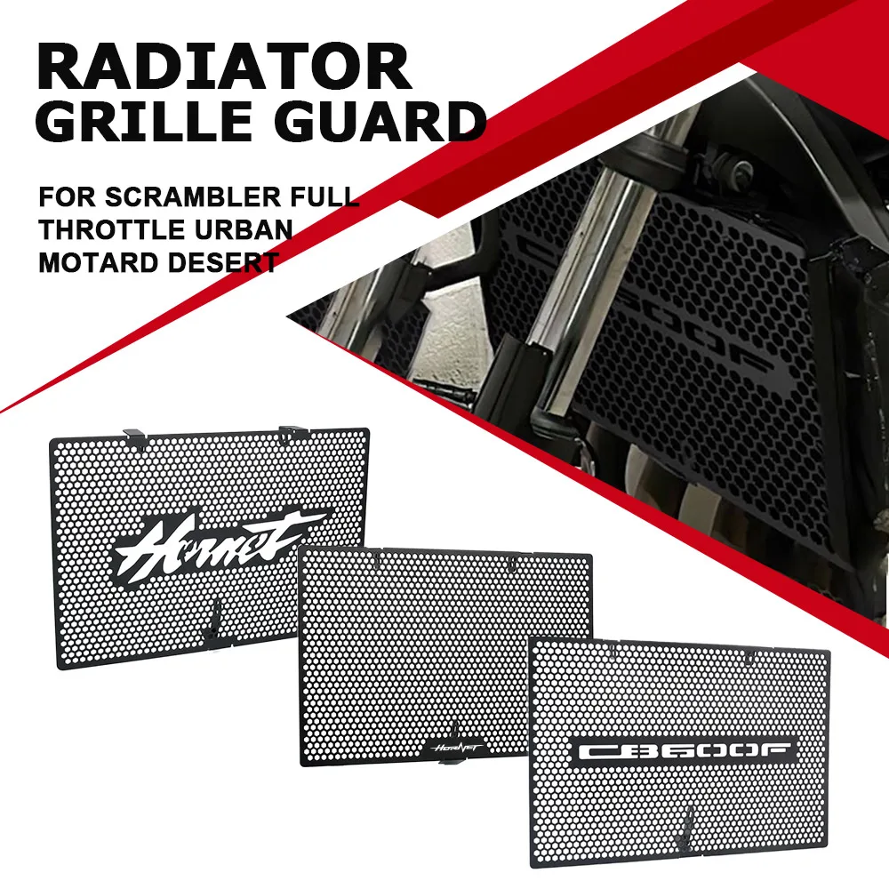 

Radiator Guard FOR HONDA Hornet CB600F CB600 CB 600 F 600F Hornet 600 1998 1999-2006 2005 Radiator Grille Guard Cover Protection