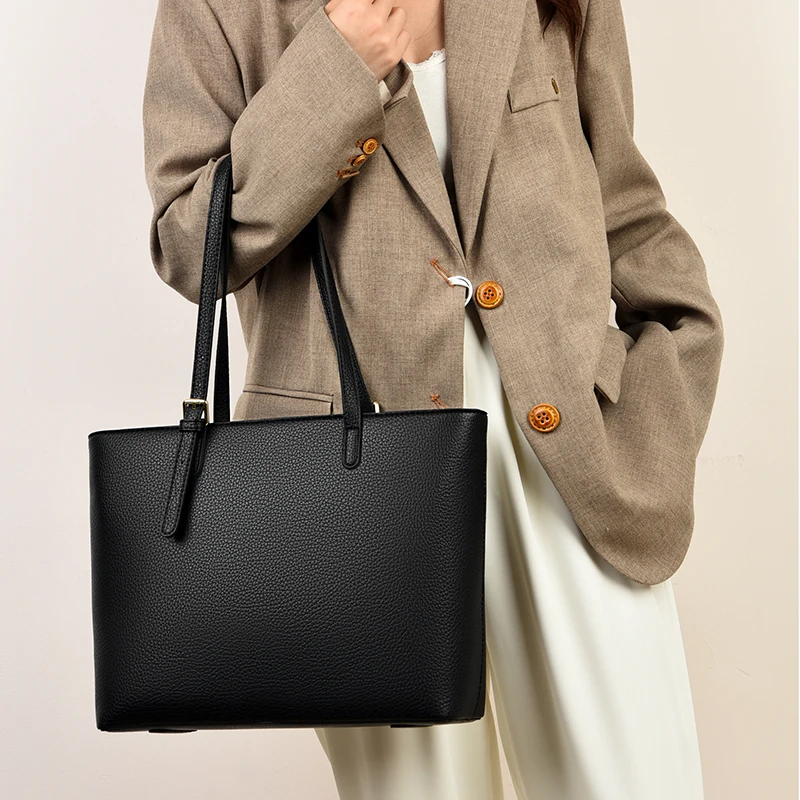 

Large capacity Retro PU Leather Shoulder Bag High quality For Women Satchel Crossbody Handbag Vintage Tote Purse Lad Casual Bag