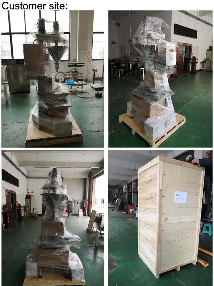 Semi Automatic Powder Filling hine Spice Coffee Auger Filler