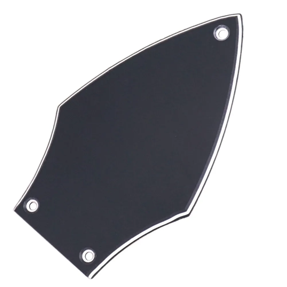 Improve the comfort and playability of your electric bass guitar with this black cover for neck and head adjustment