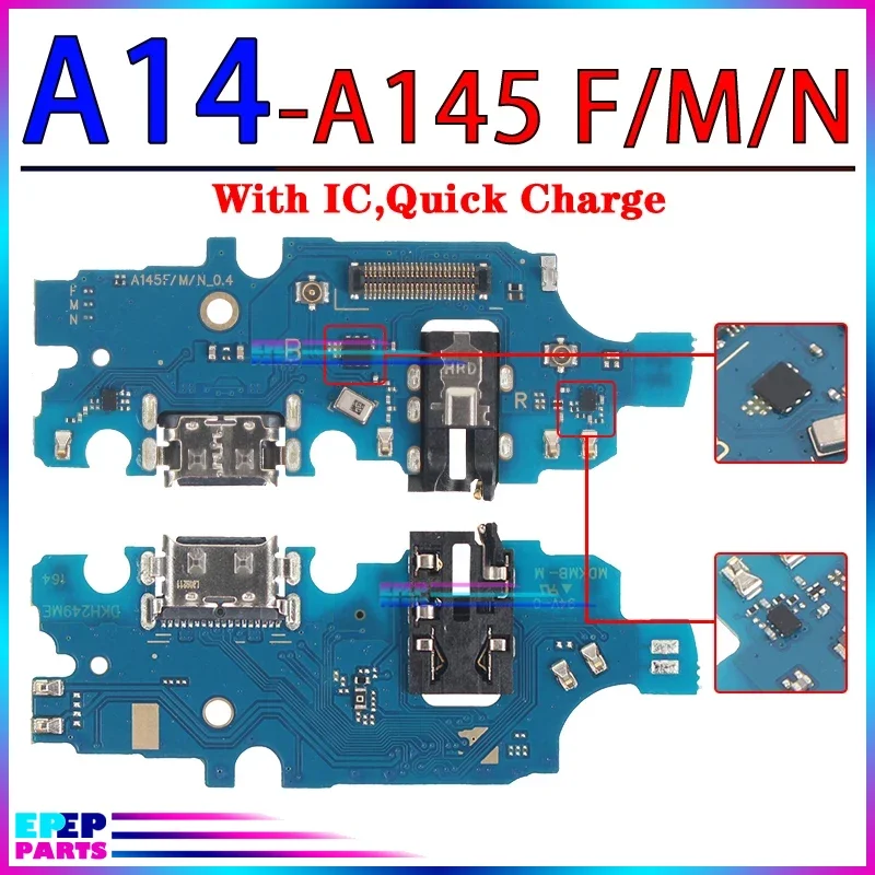 Usb Dock Charger Port for Samsung Galaxy A05 A05S A15 A25 A35 A55 A04 A04E A04S A14 A24 A34 A54 4G 5G Charging Board Module