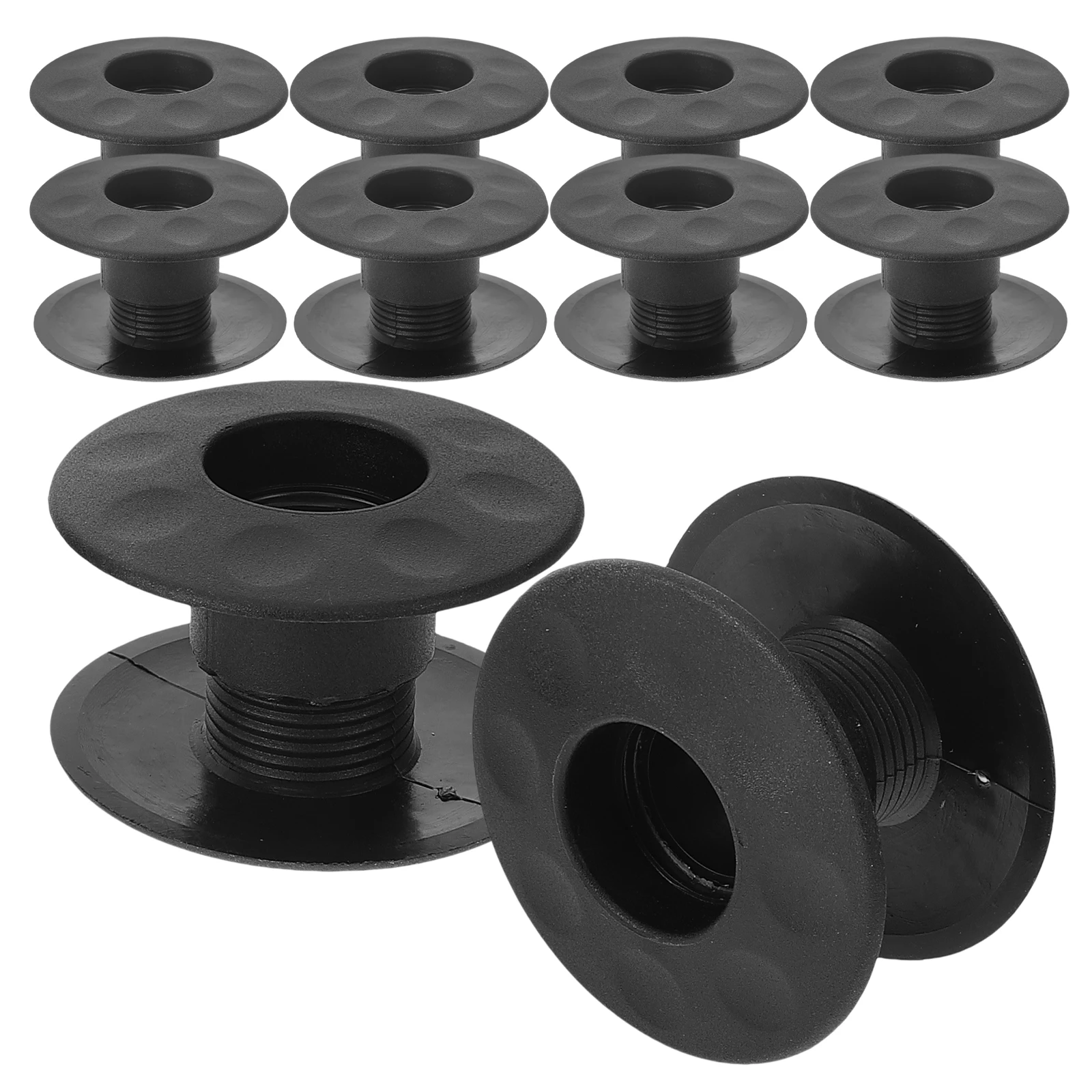 

10pcs Football Rod Bearings Foosball Bushings Sturdy Plastic Replacement Machine Parts Durable Table Game Accessories Smooth