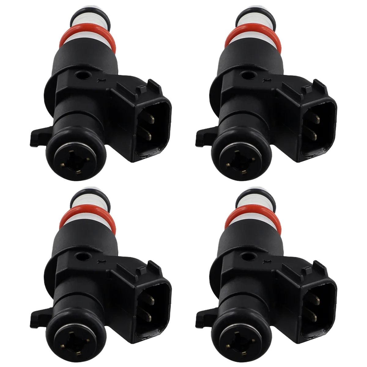 4PCS 16450-PPA-A01 New Fuel Injector Nozzle for HONDA CIVIC 2.0L 2002-2005 CR-V 2.4L 2002-2004