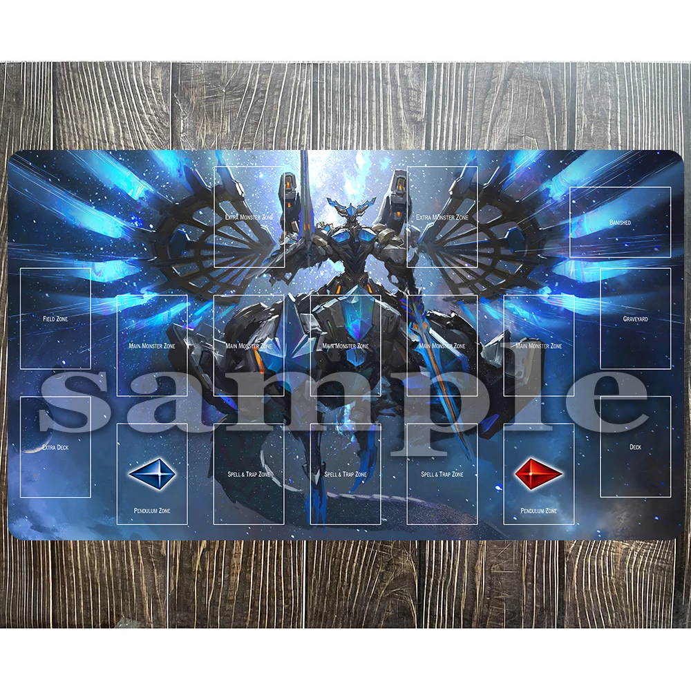 

Yu-Gi-Oh Playmat Meteonis Drytron Trading Card Game Mouse Pad YGO Mat TCG Yugioh Mat-218