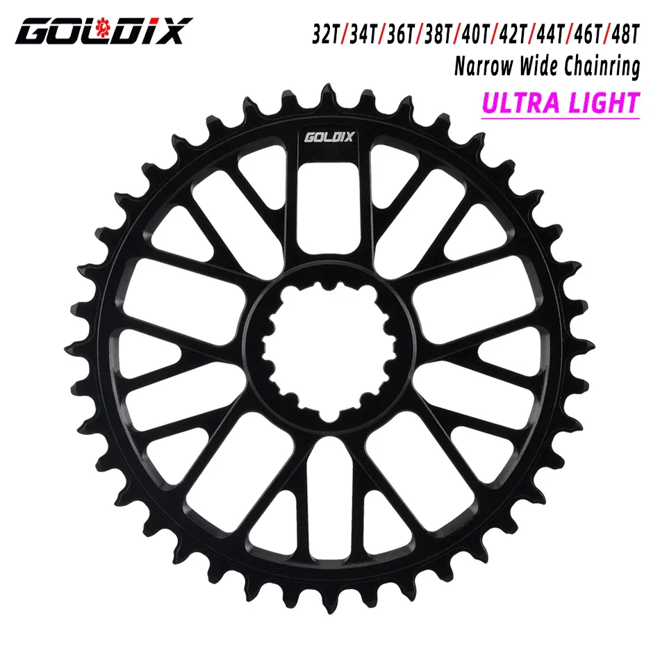 GOLDIX CNC ROAD Cranks Arms Bicycle Crankset BSA BB92 Gravel ROAD Crank 170/175mm Chainring Crown 50-34T for Carbon Fiber Frame