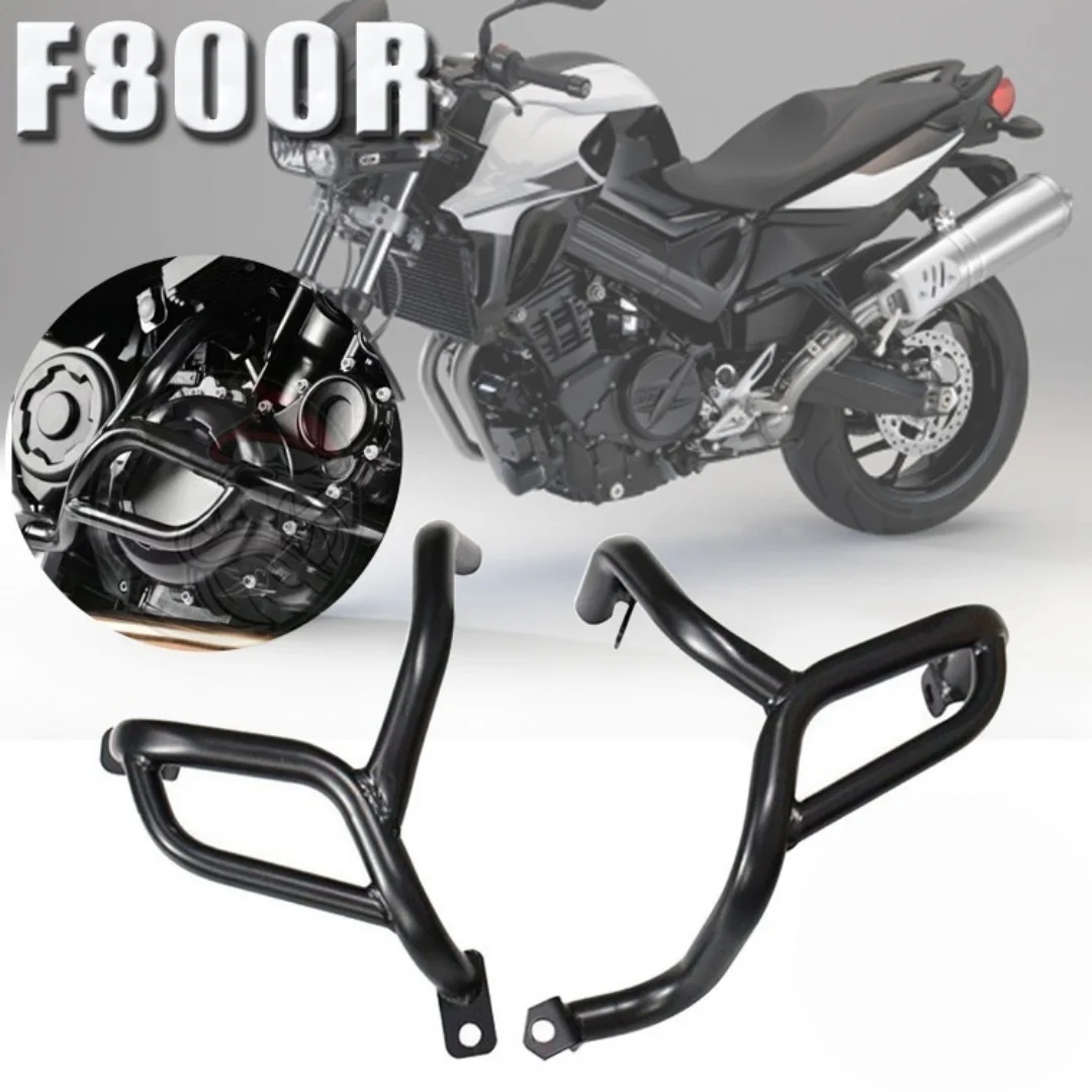 For F 800 R  2010 - 2018 Rebuild Accessories Engine Guard Bar Rearview Mirror Anti-Drop Protection Bumper Frame