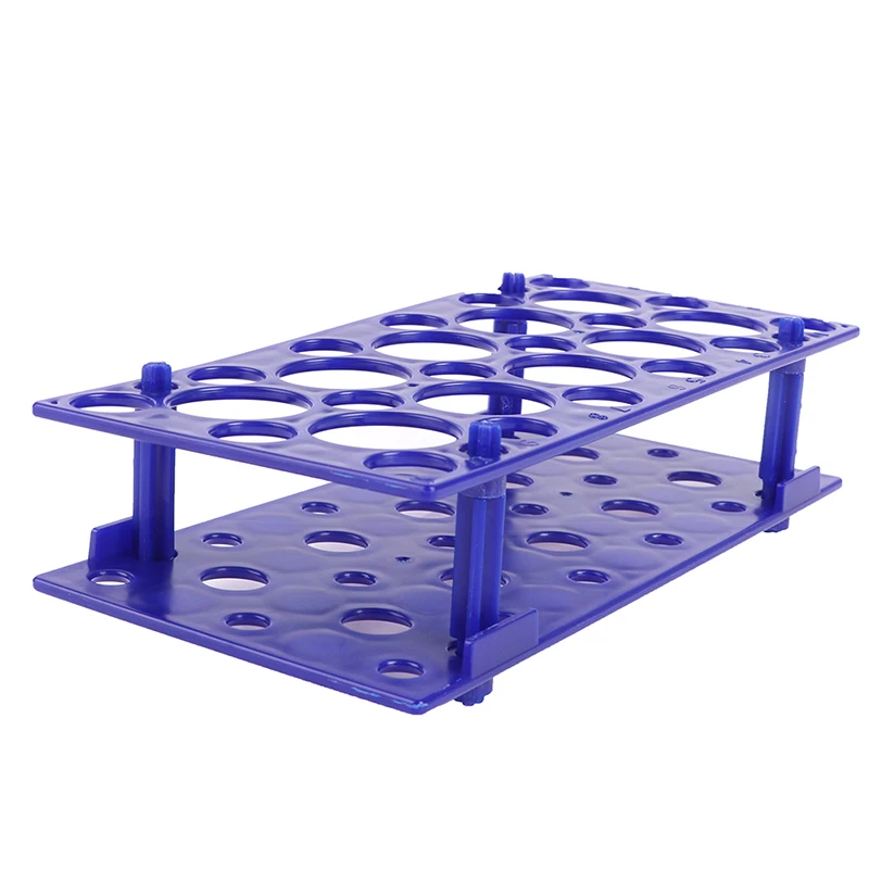 28 furos de plástico centrífuga tubo rack 10/15/50ml química laboratório equipamento tubo de ensaio suporte química conjunto atacado