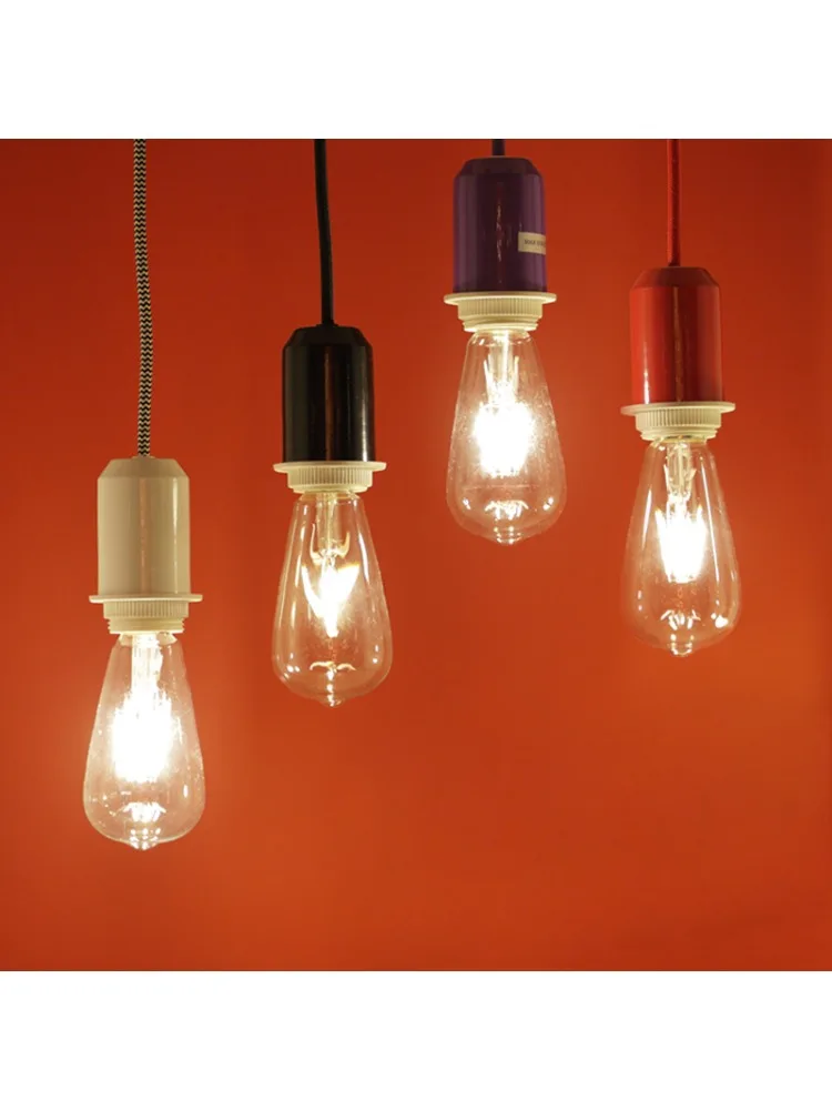 1-12 pièces LED ST64 2W 4W 6W 8W AC 220V 240V ampoule à Filament E27 lumière Vintage Edison lampe rétro aspect verre éclairage intérieur