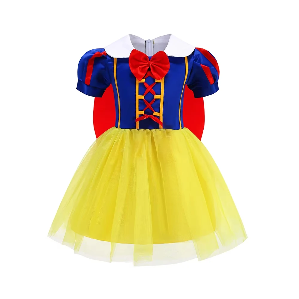2026 Girls Princess Vestidos Dress Halloween Cosplay Disguise Carnival Birthday Outfit Party Costume