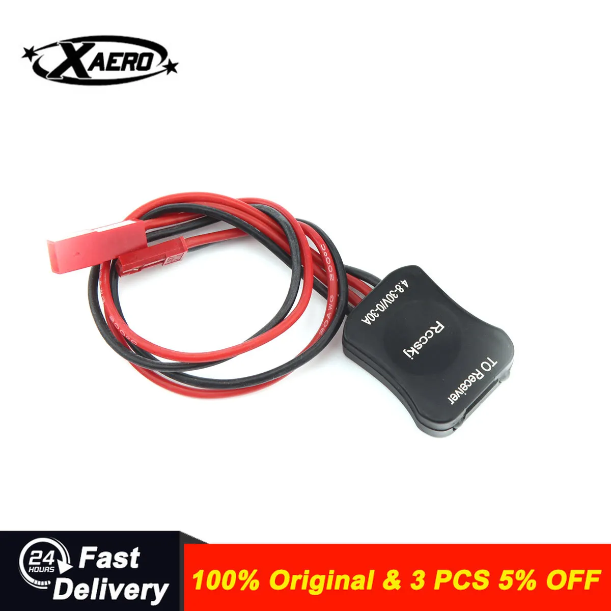 

XAERO Large Current Electronic Switch 0-30A For Smoke Show Aircraft Navigation Lights Engine Flameout