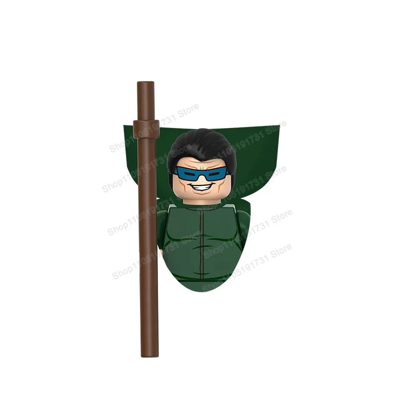 Blind Box Mini-Bausteine Cartoon-Figuren Zusammenbau-Spielzeug Modell Filmcharaktere Zubehör Brick Armor Weihnachtsgeschenk Spielzeug