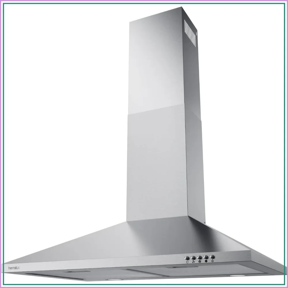 

30 inch Stainless Steel Wall Mount Range Hood, Ducted/Ductless Convertible with Charcoal Filter